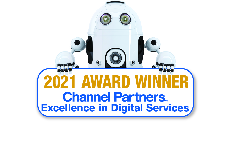 2021 Excellence in Digital Services Award Winner Badge